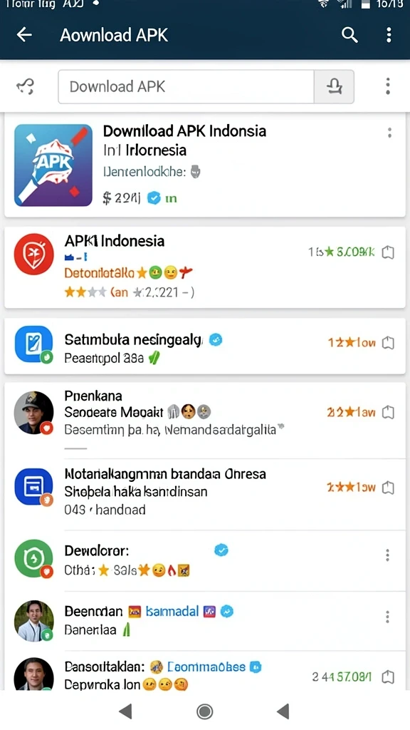 Tampilan awal game yang menarik dan colorful.