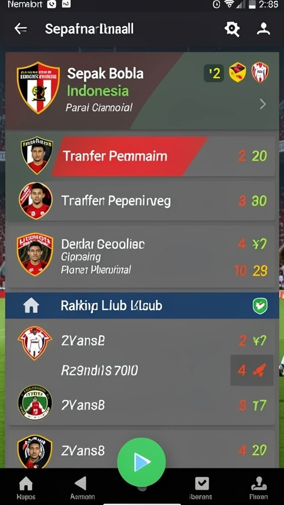 Fitur turnamen yang menyenangkan dan kompetitif.