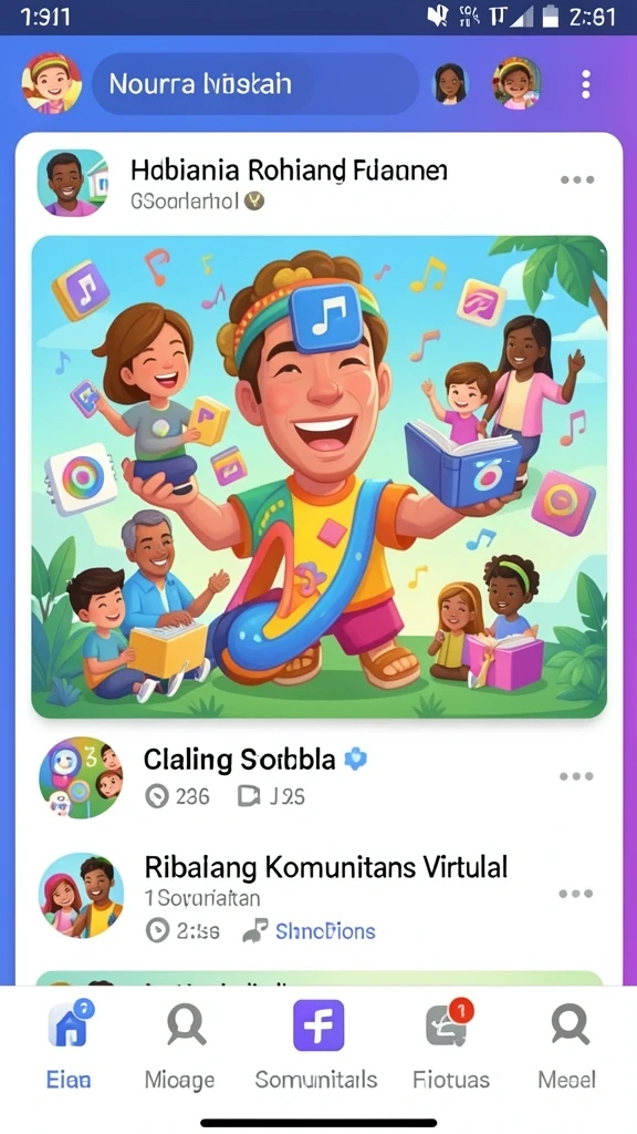 Tampilan antarmuka yang user-friendly.