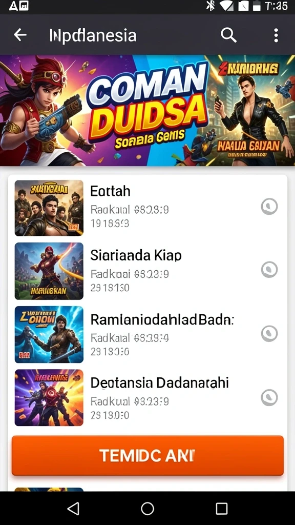 Level yang menantang dan menarik.