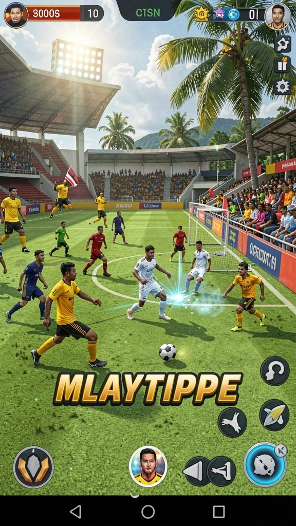 Interface permainan yang intuitif dan mudah digunakan.