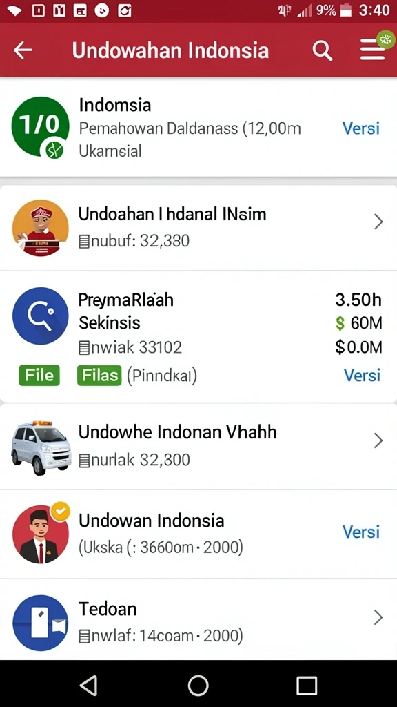 Tampilan antarmuka yang menarik dan mudah digunakan.