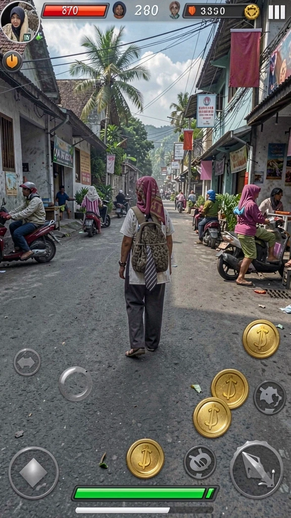 Tampilan antarmuka yang ramah pengguna.