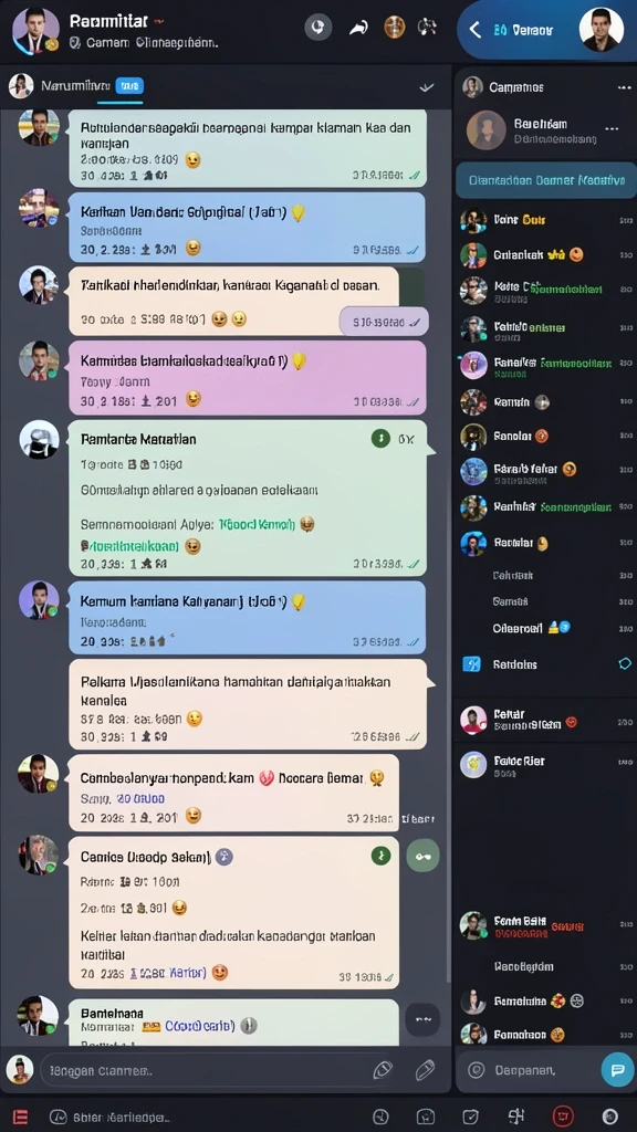 Tampilan antarmuka yang modern dan mudah digunakan.