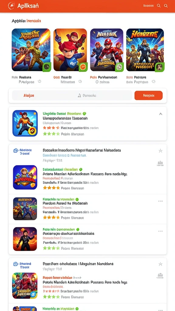 Karakter-karakter unik dengan kemampuan khusus.