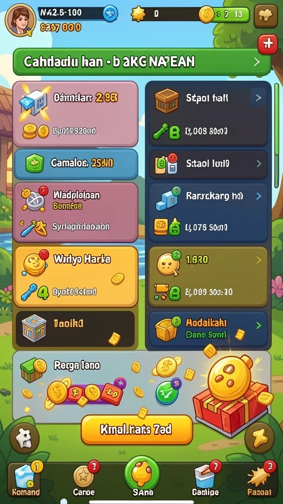 Karakter unik yang bisa kamu pilih dan mainkan.