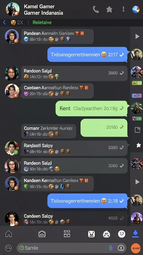 Karakter yang dapat disesuaikan sesuai keinginan pemain.