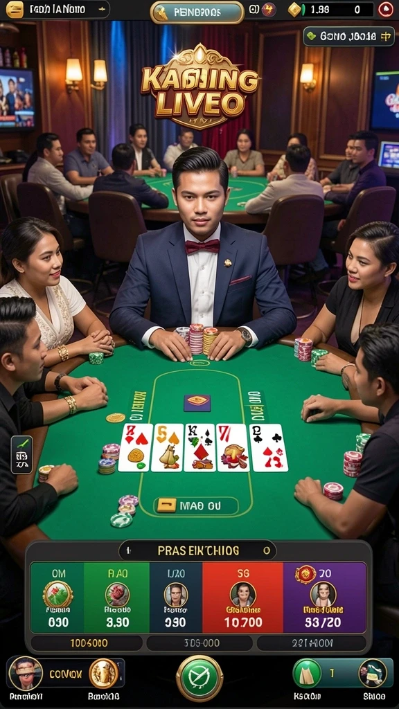 Ilustrasi permainan slot dengan berbagai tema menarik.