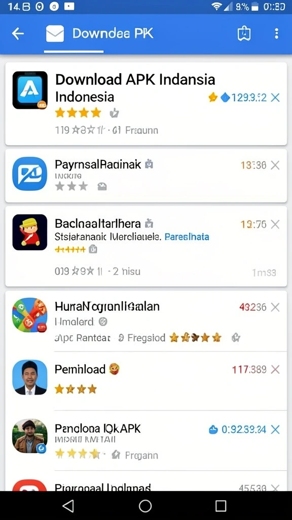 Screenshot menampilkan level penuh warna dan karakter yang menarik.