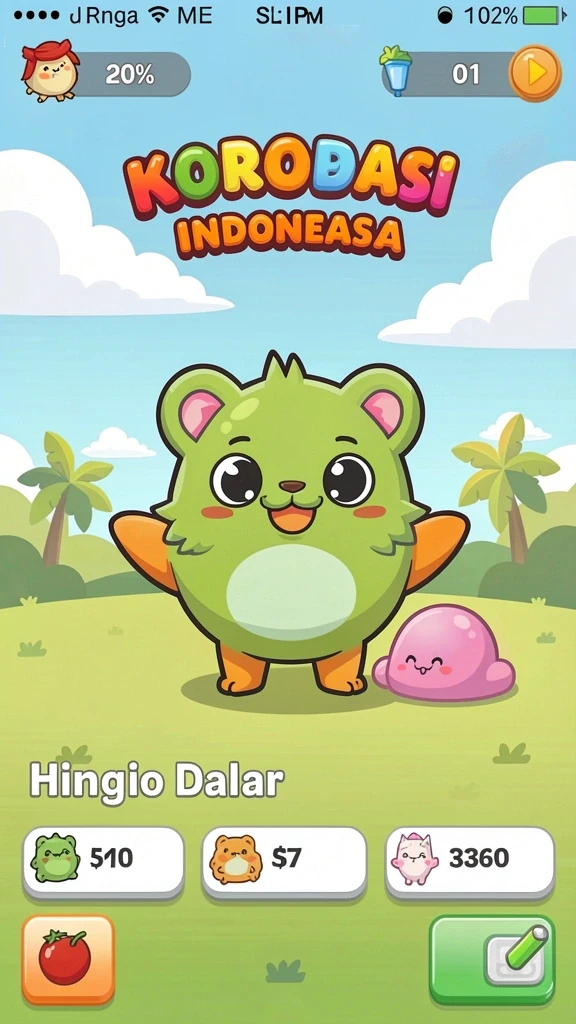 Misi harian yang menantang dan seru.