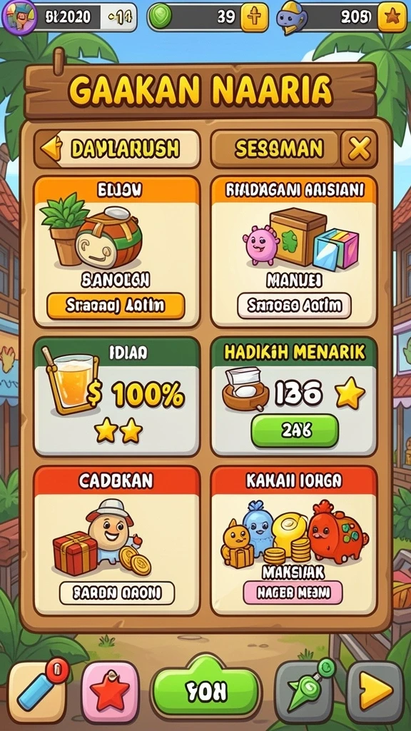 Pengalaman bermain yang imersif dan seru.