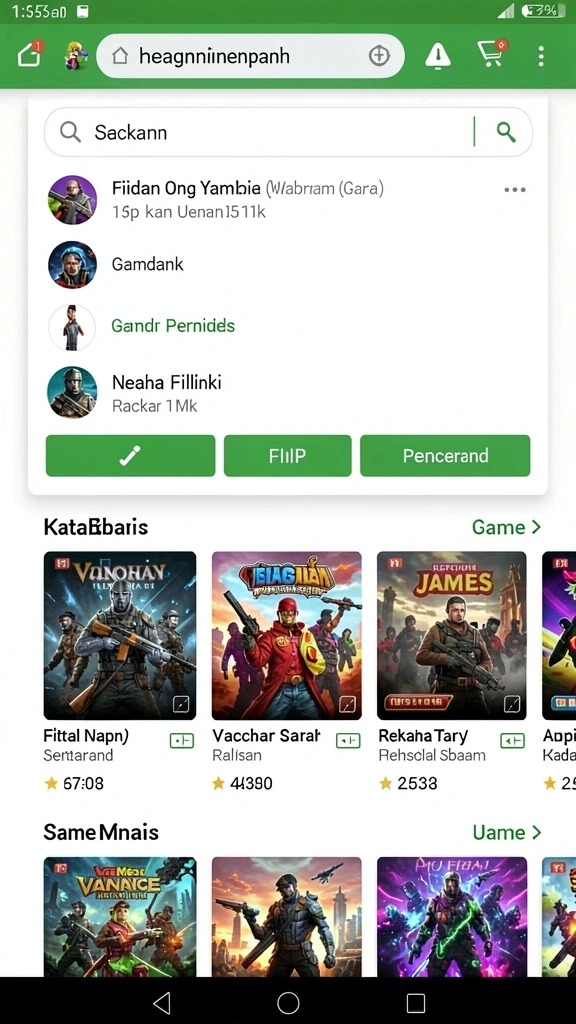 Mode permainan seru dengan tantangan menarik.