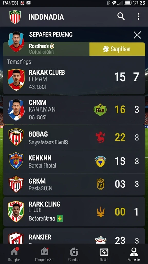 Tampilan awal yang menarik dan mudah dinavigasi.