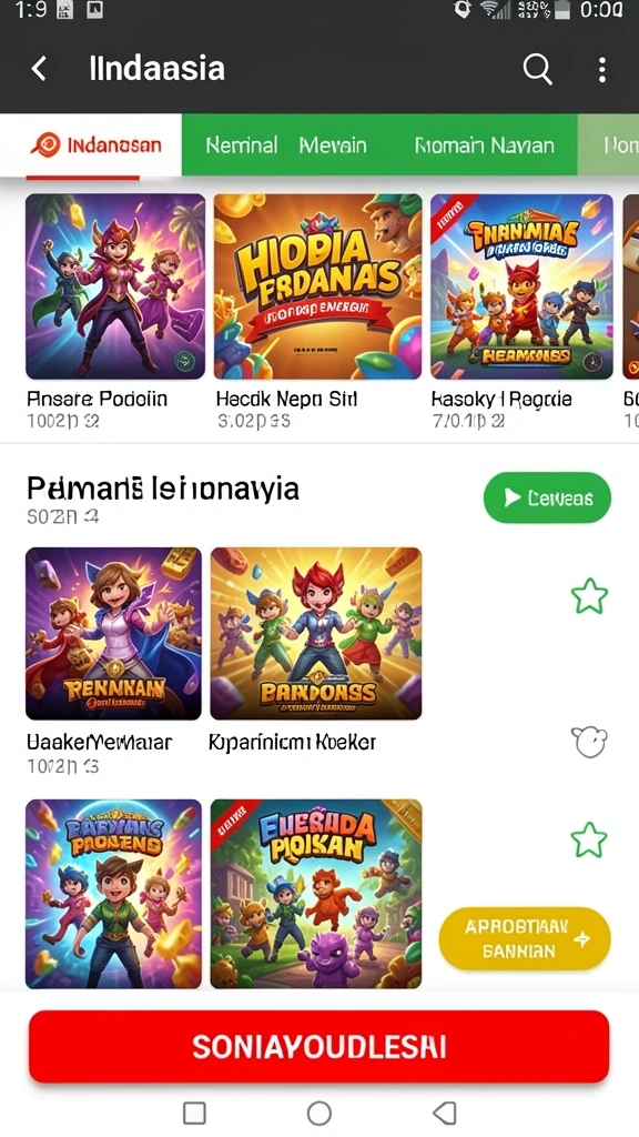 Tangkapan layar dari gameplay yang mendebarkan.