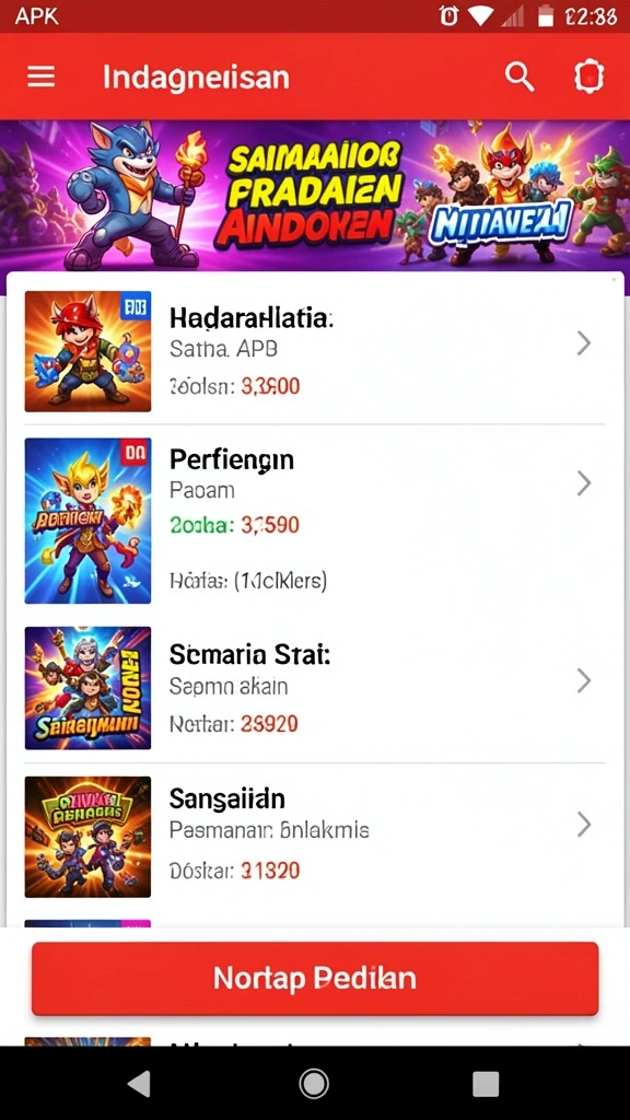 Karakter kustomisasi penuh dengan berbagai pilihan.