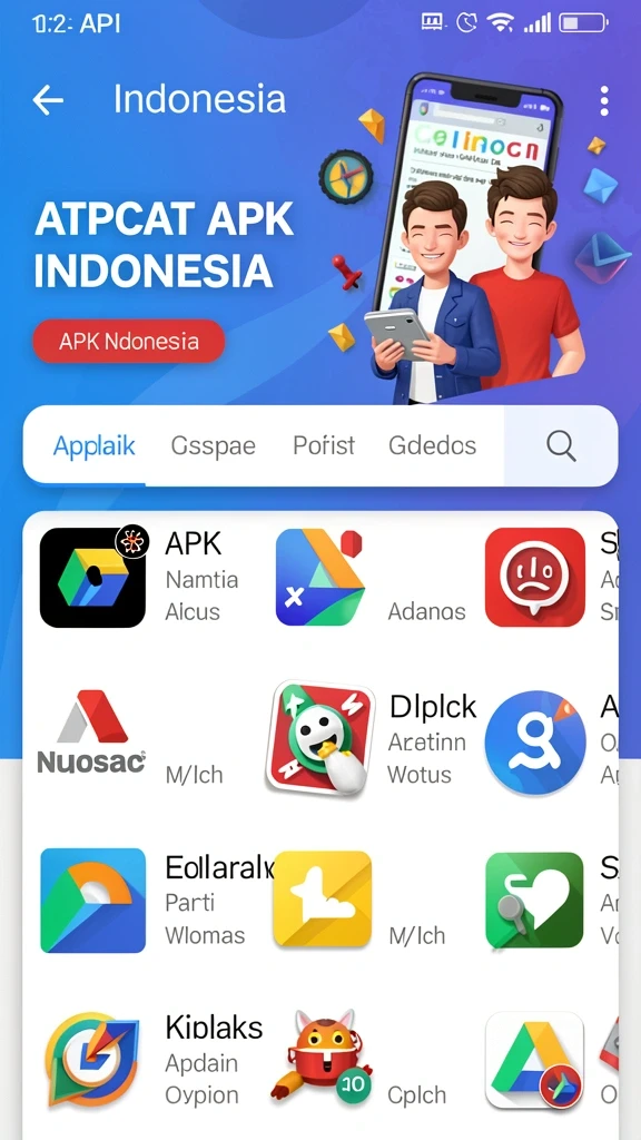 Tampilan antarmuka utama QQNUSA yang menarik.
