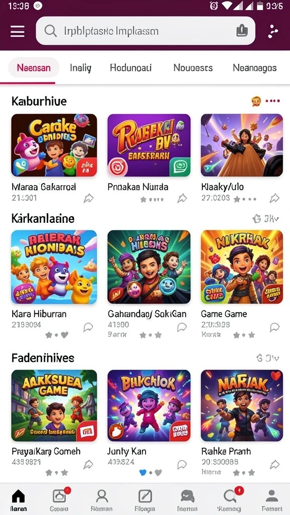 Tampilan antarmuka yang menarik dan mudah dinavigasi.