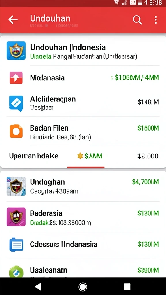 Berbagai permainan untuk menambah keseruan.