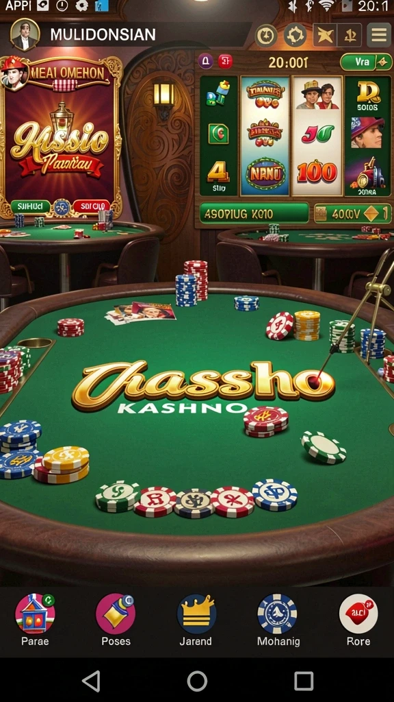 Beragam tema mesin slot yang seru.