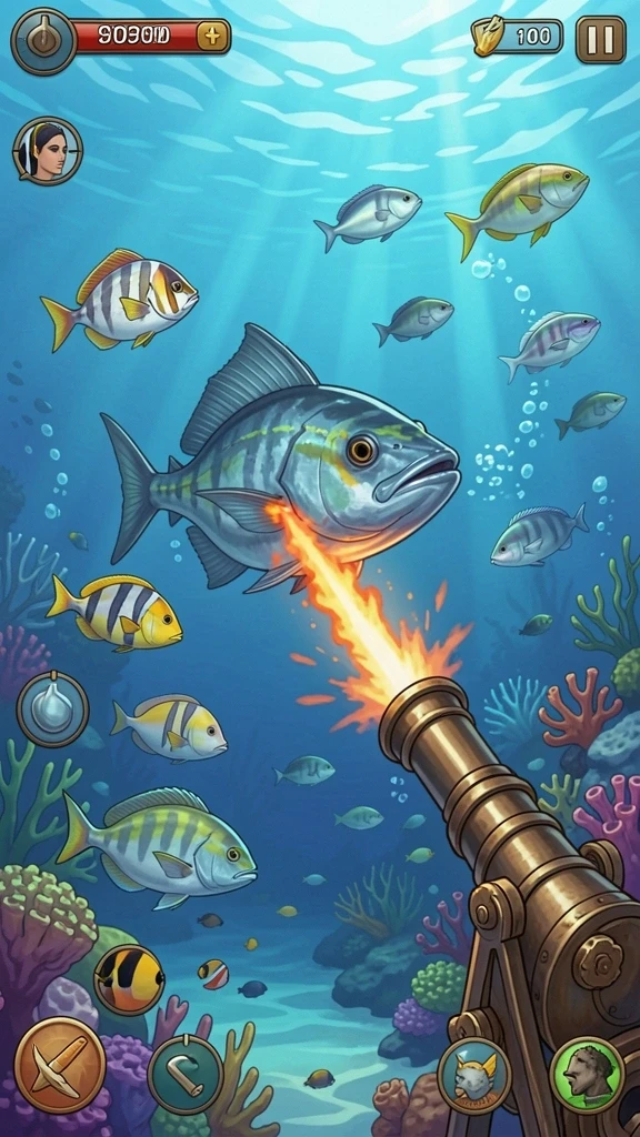 Ilustrasi momen seru dalam pertempuran.