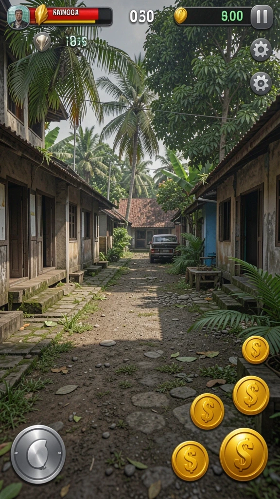 Tampilan antarmuka utama yang menarik.