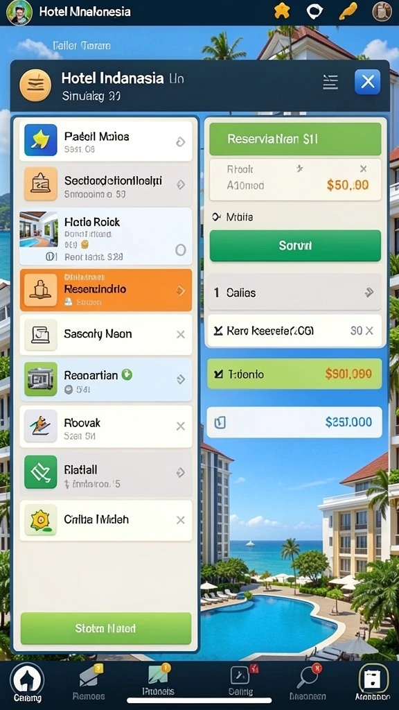 Fitur turnamen harian yang mendebarkan.