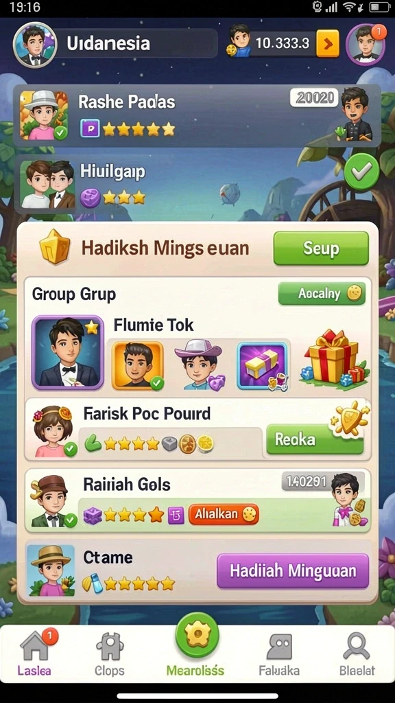 Tampilan antarmuka yang mudah digunakan.