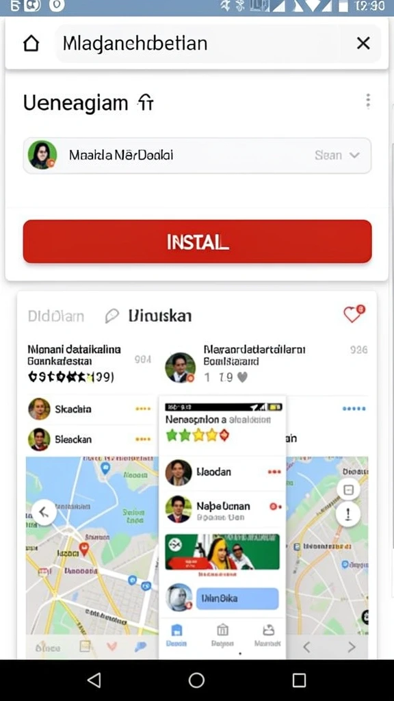 Tampilan grafis yang memukau dalam permainan.