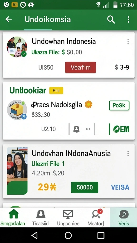 Tampilan antarmuka pengguna yang menarik dan mudah dinavigasi.